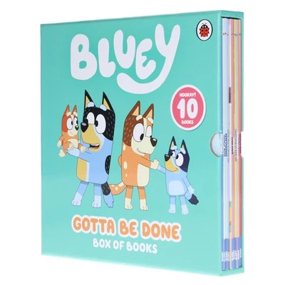 Bluey Gotta Be Done! 10 Picture Books Collection Box Set - Ages 3-7 - Paperback - Image 1 of 4
