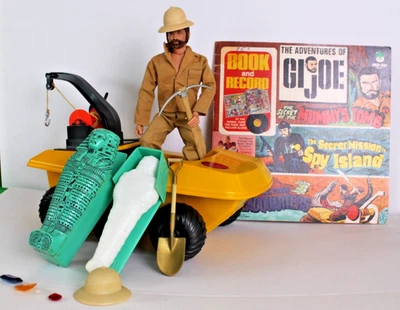 De colección GI Joe Secreto de la Tumba de la Momia Set Land Adventurer ATV Super Joe LEER Foto 1 de 4