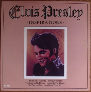 ELVIS PRESLEY "INSPIRATIONS" AUSTRALIAN K-TEL LP - Picture 1 of 6