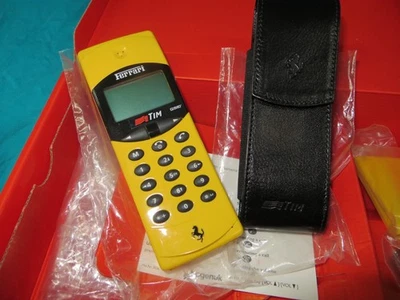 FERRARI - telefono TIM GSM - giallo "Modena" in confezione completa - Immagine 1 di 4