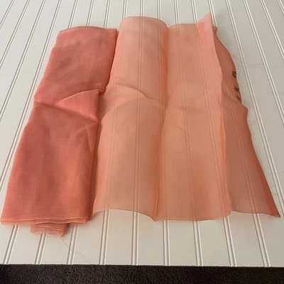 SILK PINK FABRIC 4 Yards x 21 Inches Wide or 144 Inches x 21 Wide - Image 1 of 4