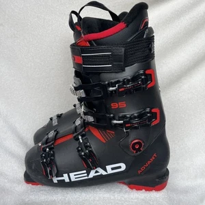 HEAD Ski Boots Head Advant Edge 95 Anthracite Black Red 333mm mondo 26.5 - Picture 1 of 12
