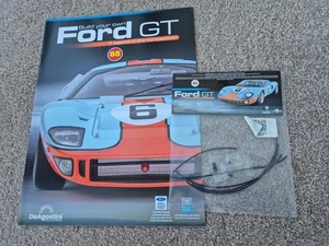 1/8 SCALE DEAGOSTINI BUILD YOUR OWN THE FORD GT40 CAR ISSUE PART 85 + MAGAZINE - Picture 1 of 3