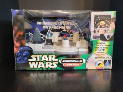 Juego de CD-ROM Millennium Falcon 1998 Star Wars Power of the Force sin usar, en caja #2 Foto 1 de 4