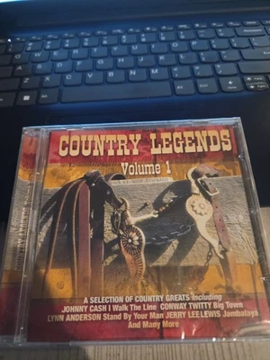 CD 301 -  Country Legends: Volume 1 Sealed - Johnny Cash - Lynn Anderson - Jerry - Image 1 of 3