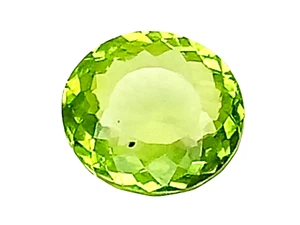 1.365CTS Green peridot Oval shape cut loose gemstones " see video " - Picture 1 of 3