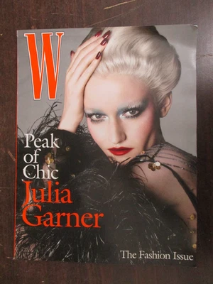 W MAGAZINE VOLUME 4 2025 PEAK OF CHIC JULIA GARNER WOMEN'S FASHION ISSUE NEW Foto 1 de 2