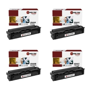4Pk LTS 054H B C M Y HY Compatible for Canon ImageClass LBP620 MF640C Toner - Picture 1 of 4