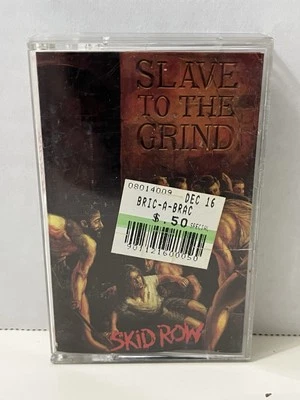 Slave to the Grind by Skid Row Cassette 1991 A4 82278 - Image 1 of 4