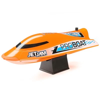 Pro Boat RC Jet Jam V2 12" Self-Righting Pool Racer Brushed RTR    Orange - Image 1 of 4