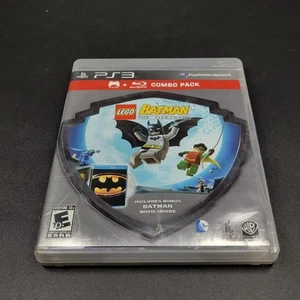 Lego Batman The Videogame + Movie Combo Pack (PlayStation 3 PS3, 2011) - Picture 1 of 6