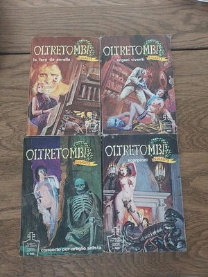 Oltretomba Gigante Lotto 4 Fumetto Vintage N 36 38 44 47 - Immagine 1 di 4