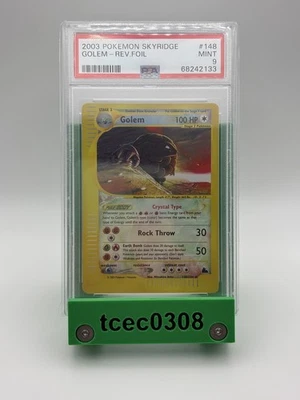 Pokémon - Crystal Golem - 148/144 - Skyridge - PSA 9 - Reverse Holo Secret Rare - image 1 of 4