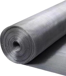 304 Stainless Steel Mesh Window Screen Roll 36" 36&quot; x 200&quot;, Silver  - Picture 1 of 7