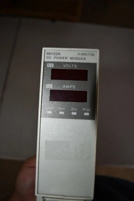 Hewlett Packard/Agilent 66102A 0-20V 7.5A DC Power Module for 66000A Mainframe - Image 1 of 4