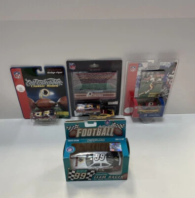 Lote coleccionable de fútbol americano DieCast de Washington Redskins NFL Foto 1 de 4