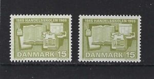 Dania/Denmark 1965 : Szkoły handlowe **/MNH; Mi.-nr 426 x+y