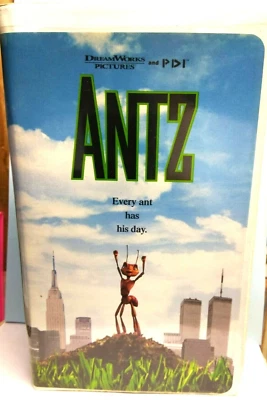 Antz (VHS, 1999, Clamshell) Dreamworks VINTAGE Clamshell VHS RELEASE VER 122198 - Image 1 of 4