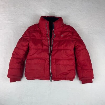 Tommy Hilfiger Chaqueta Puffer Niño Grande Roja Richard Clásica Aislada Cremallera Completa Foto 1 de 4