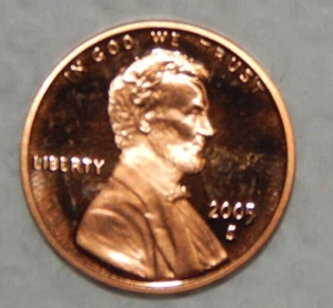 Centavo conmemorativo Lincoln 2005 S Proof gema cámara camafeo profundo recién salido del conjunto de prueba - Imagen 1 de 2