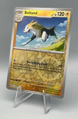 059/162 Boltund - SV05 Temporal Forces - Reverse Holo NM Pokemon - Image 1 of 2