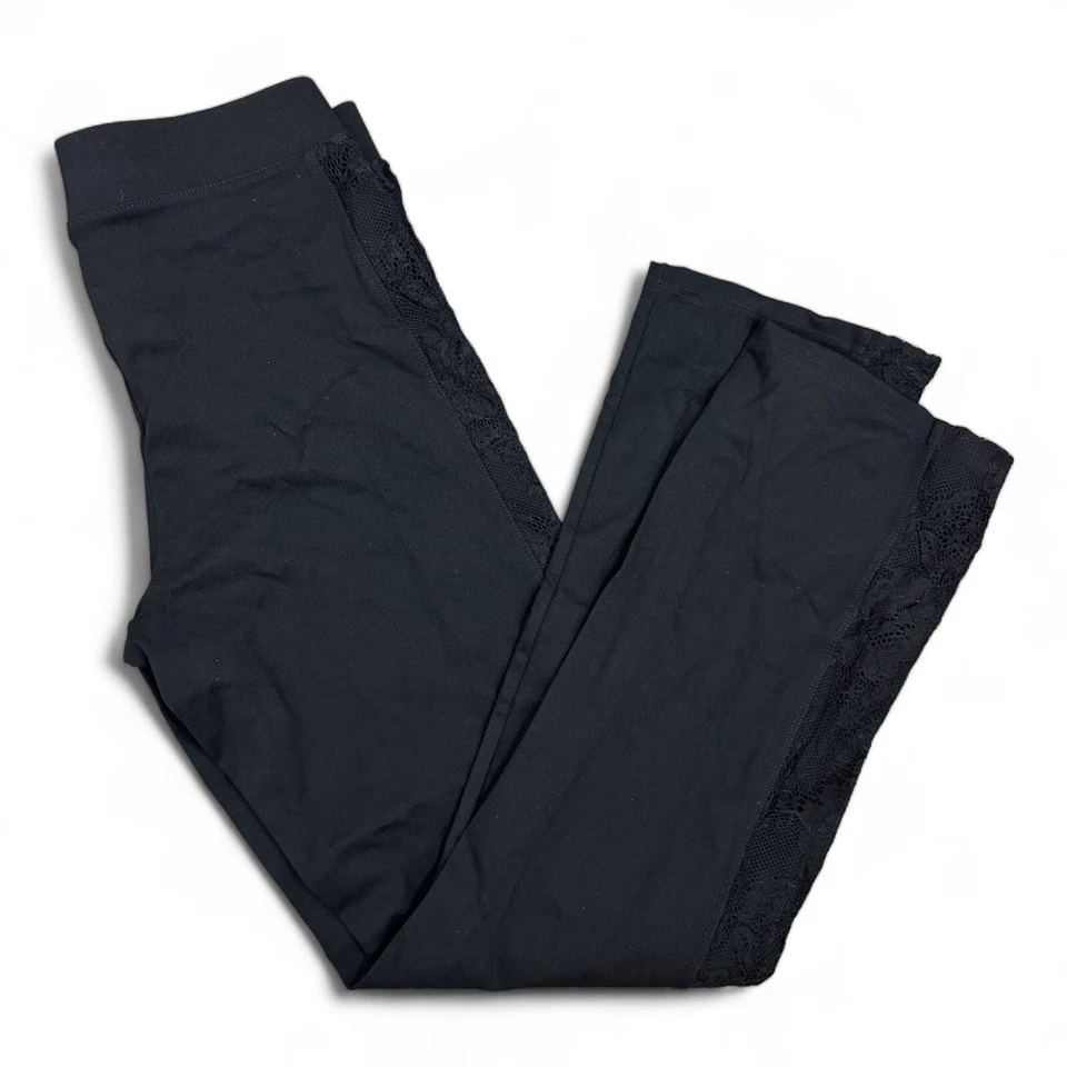 Esmoquin recortado de encaje con tonos Tregging pantalón leggings negro para mujer talla pequeña nuevo con etiquetas Foto 1 de 4
