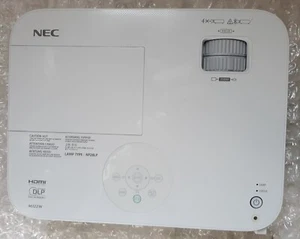 NEC NP-M322W 3200 Lumen Portable DLP Projector + VGA/HDMI 1406H w/out Remote - Picture 1 of 7