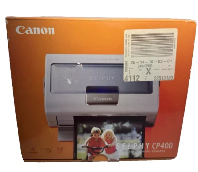 Impresora fotográfica compacta Canon Selphy CP400 - NUEVA en caja Foto 1 de 4
