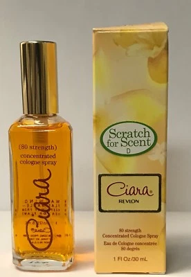 4 botellas Ciara Revlon 80 Strength concentrado colonia spray 1 fl oz Foto 1 de 2