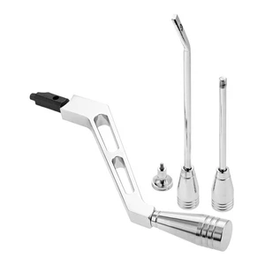 Aluminum Alloy Shifter Lever Turn Signal Lever Tilt Lever Flasher Knob Lever Kit - Afbeelding 1 van 6