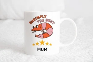 mum Shrimpy the best simply Novelty mug best in the world - Picture 1 of 1