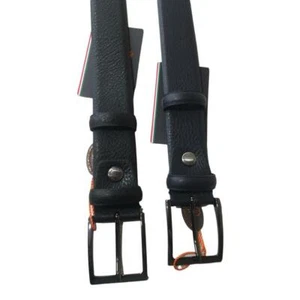 IL KUOIO CINTURA UOMO IN MORBIDA PELLE FIBBIA AD ARDIGLIONE MADE IN ITALY BL 055 - Imagen 1 de 8