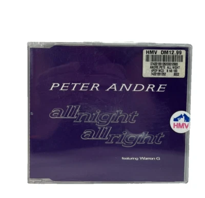 PETER ANDRE featuring Waren G - all night all right MAXI/SINGLE CD Sehr gut - Bild 1 von 4