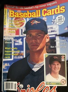 BASEBALL CARDS Magazine June 1990 Ben McDonald - Picture 1 of 3