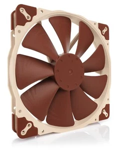 NF-A20 FLX Ventilateur Silencieux Haut de Gamme 3 Broches 200x30 mm Marron - Photo 1/7