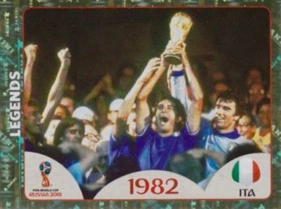 PANINI FUßBALL FIFA WM 2018 RUSSIA Panini Sticker World Cup 2018 Russia No. 674: Legends Italy 1982 Image Italy