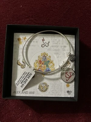 Brazalete Harry Potter Alex & Ani Reliquias de la Muerte Nuevo con Etiquetas Foto 1 de 4