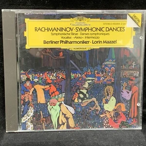 RACHMANINOV Danses symphoniques etc - MAAZEL, Berlin - DG CD ARGENT MASSIF ALLEMAGNE - Photo 1/3