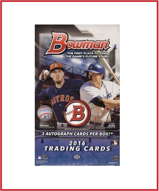 2016 Bowman Baseball - Rookies, Paper, Draft, Prospects - You Pick Your Cards - Image 1 of 1