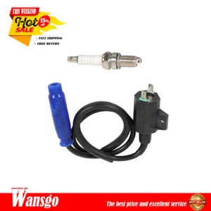 Ignition Coil Pack Spark Plug+CAP For Kawasaki Brute Force 650 4x4i 2005-2013 - Picture 1 of 10