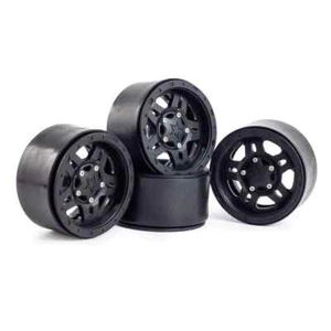 4X 2.2'' Nylon Beadlock Wheel Rim for RC 1/10 Crawler Car SCX10 Wraith RR10 TRX4 - Picture 1 of 8