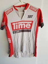 Vintage Time Le Defi Cycling Biking Jersey France Rare Collectors Item