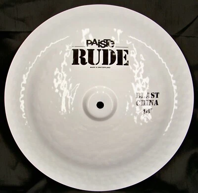 Paiste RUDE-Color Sound White 14" Blast China Cymbal/New/Model # CY0001129914