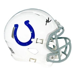 Anthony Richardson Signed Indianapolis Colts Speed Mini Football Helmet (JSA) - Picture 1 of 2
