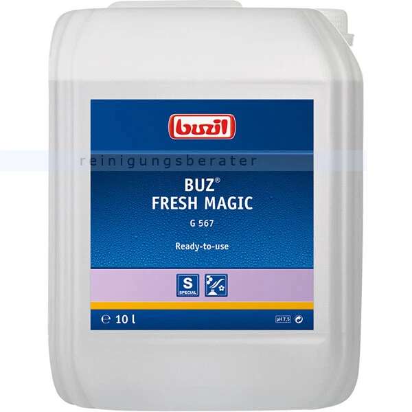 Geruchsentferner Buzil G567 BUZ-fresh Magic 10 L Geruchskiller, Raumerfrischer - Bild 1 von 1