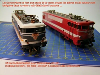 Kit Motorisation locomotives JOUEF HO châssis métal BB 9281 - BB 9288 CAPITOL - Photo 1/4