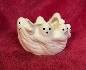 Halloween Palm Tree Co 3D Ghost Bowl Candy Dish 7” x 6” 4” NEW! - Picture 1 of 6