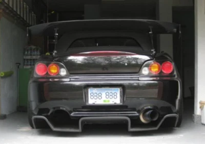 NEW 2000 - 2009 HONDA S2000 SPOON STYLE BOTTOM REAR DIFFUSER Foto 1 de 3