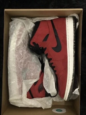 Talla 10 - Jordan 1 High Zoom Air Comfort Rojo Foto 1 de 3