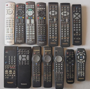Genuine PANASONIC OEM TV, TV/VCR, VCR Remote Control.Assorted.Tested OK.USA Sale - Picture 1 of 3